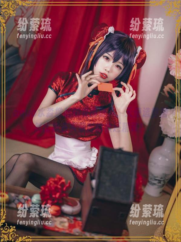 aqua水淼掀起的美图旋风，天使造型居然比我去买菜时的妆还精致！