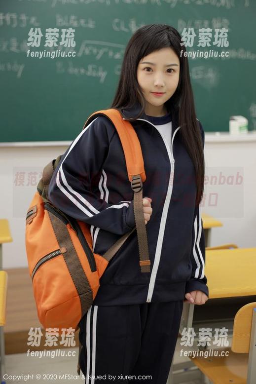 模范学院 - 和服全集，柳侑绮Sevenbaby在这个系列中似乎开了一扇窗口