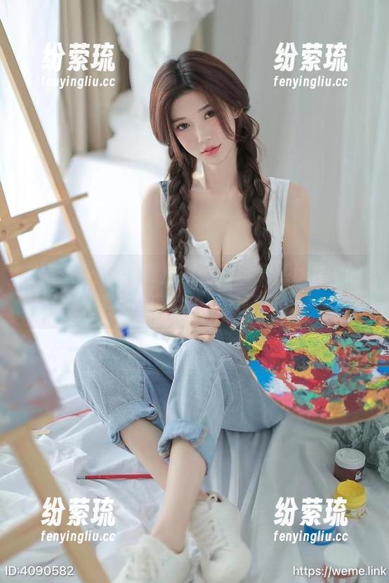 黎允熙baby 微密圈 - 懒得做形容词,黎允熙baby的紫色古风私拍就是经典。